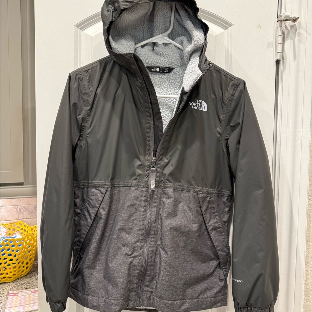 The North Face Light Gray Fleece Jacket